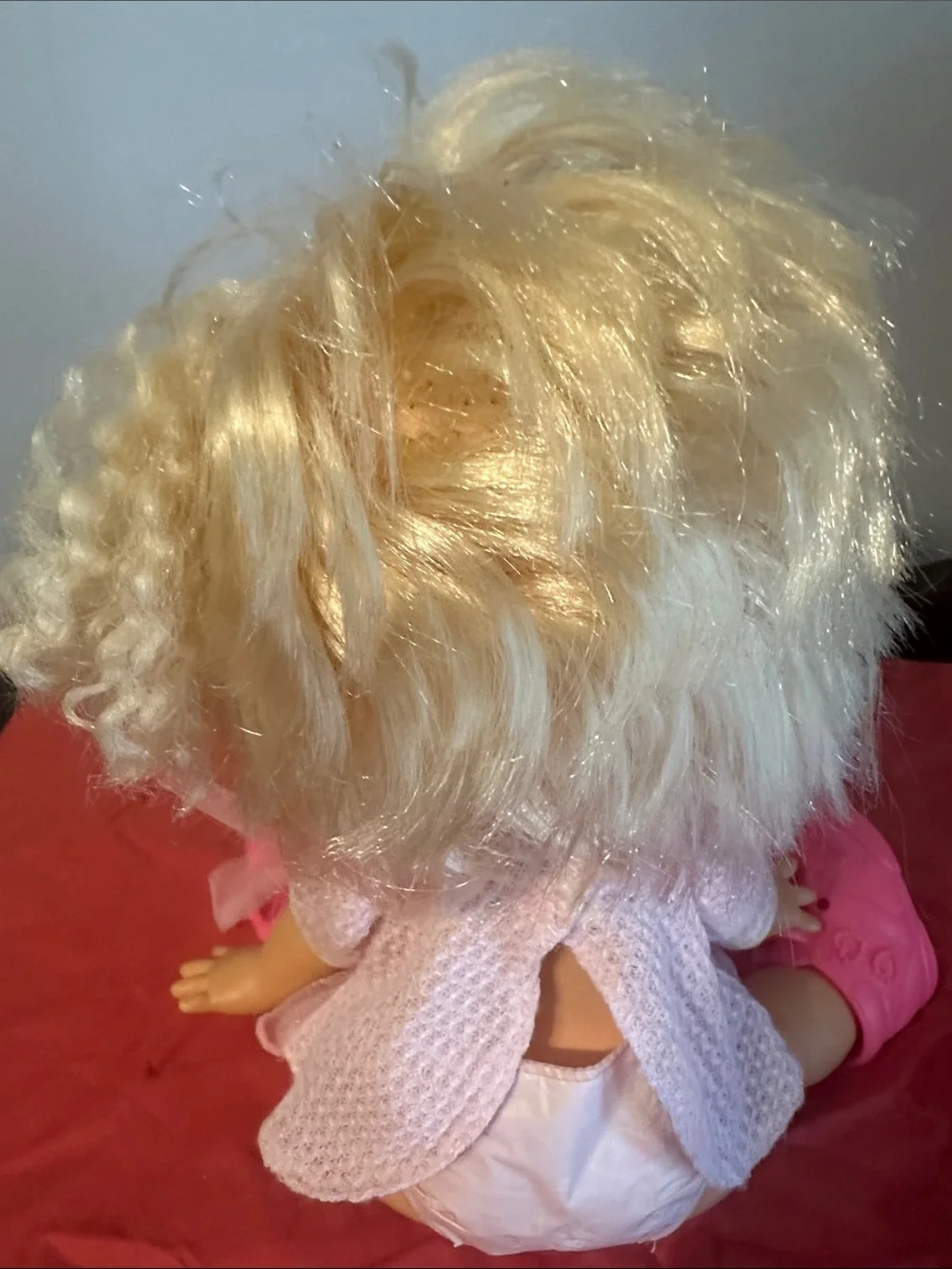 Vintage 1990 Galoob Baby Face Doll #7 SO Innocent Cynthia